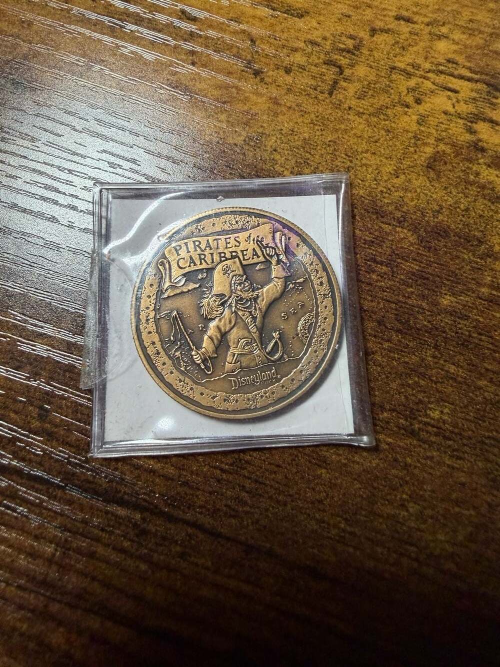 Disneyland 2006 Pirates of the Caribbean Collector Coin Medallion Dead Men Tell